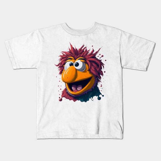 Muppets fan art Kids T-Shirt by Nasromaystro